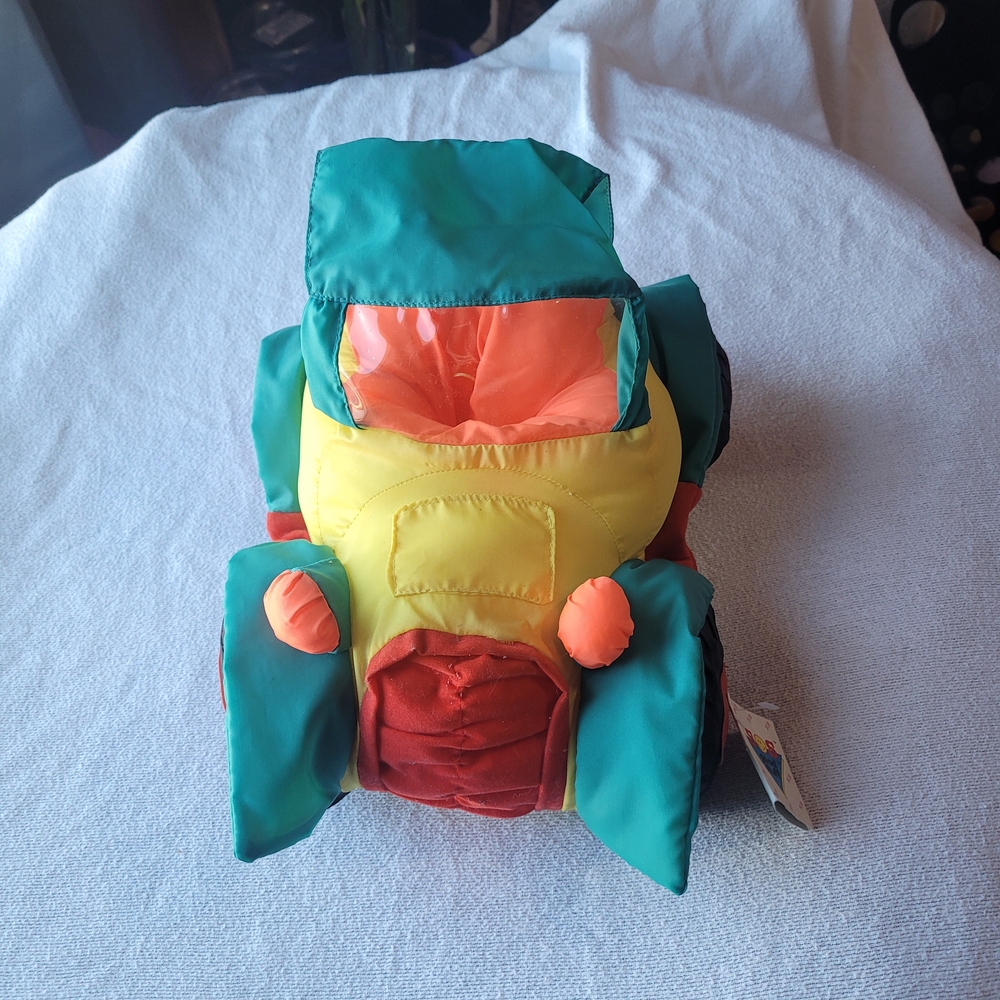 SOS Good Stuff  Vehicle Plush Toy 11" Multicolor